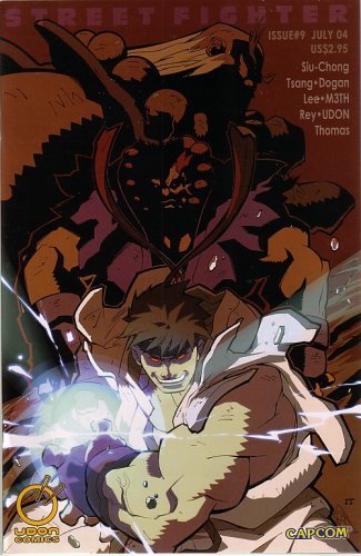 STREET FIGHTER VOL 1 #9 ALTERNATE COVER SIU-CHONG NM 1ST PRINT