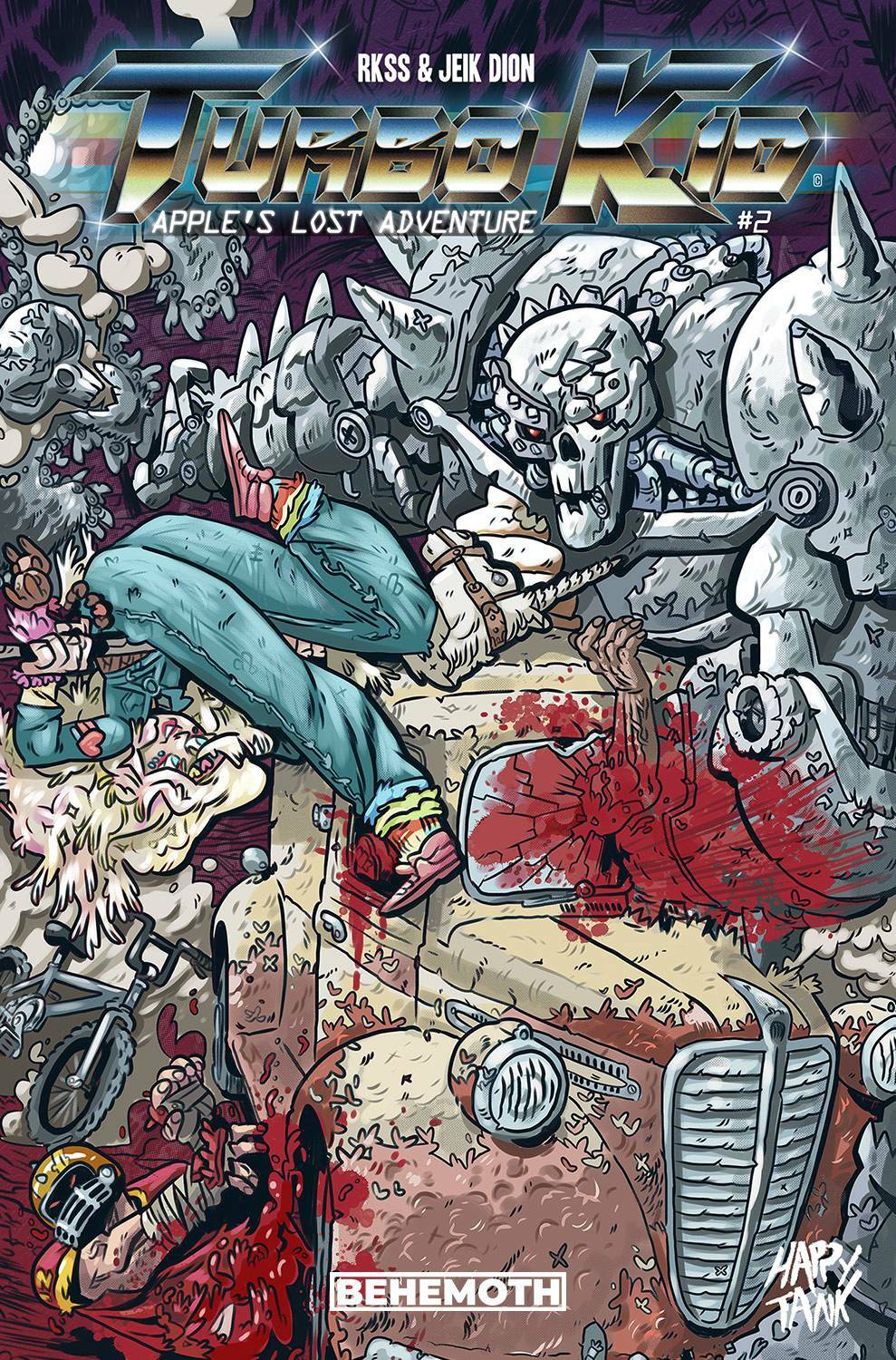 TURBO KID APPLE'S LOST ADVENTURE ISSUE 1 AND 2 BEHEMOTH VARIOUS COVERS YOU PICK!