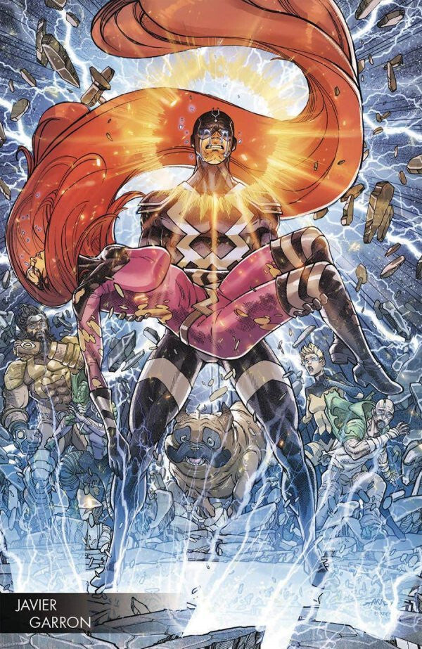 DEATH OF THE INHUMANS #1 NM 1ST PRINT GARRON VARIANT MARVEL COMICS 2018