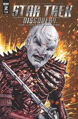 STAR TREK DISCOVERY #2 CVR A SHASTEEN NM 1ST PRINT