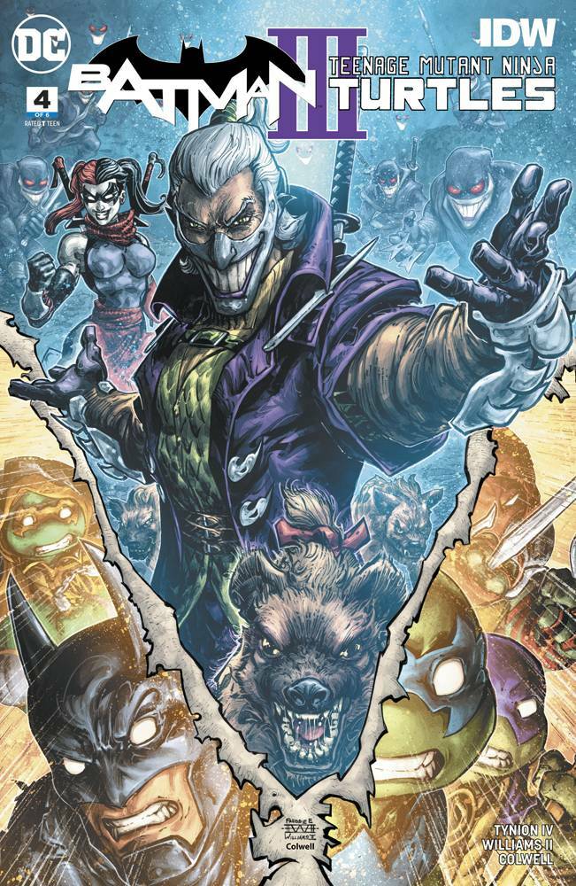 BATMAN TEENAGE MUTANT NINJA TURTLES III #4 MAIN COVER DC NM 1ST PRINT 2019