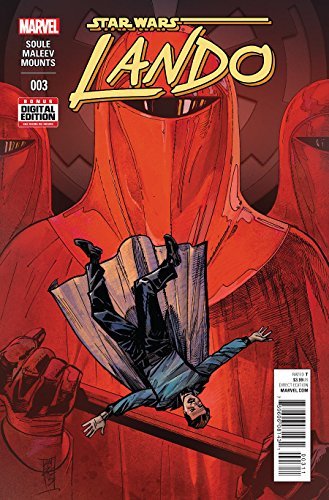 STAR WARS LANDO #3 OF 5 ALEX MALEEV AND CHARLES SOULE NM 1ST PRINT