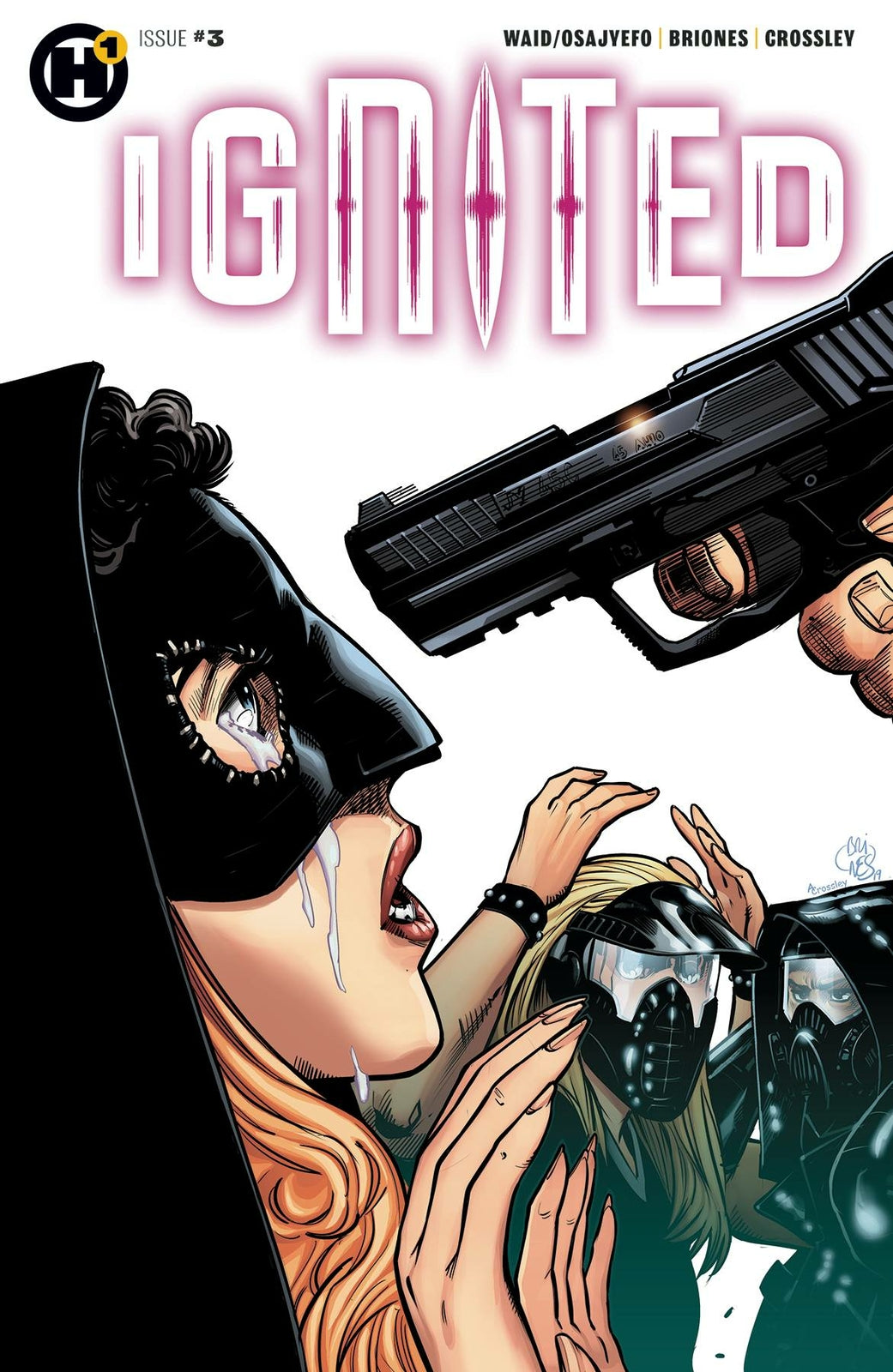IGNITED #3 COVER A BRIONES HUMANOIDS INC NM 1ST PRINT 2019