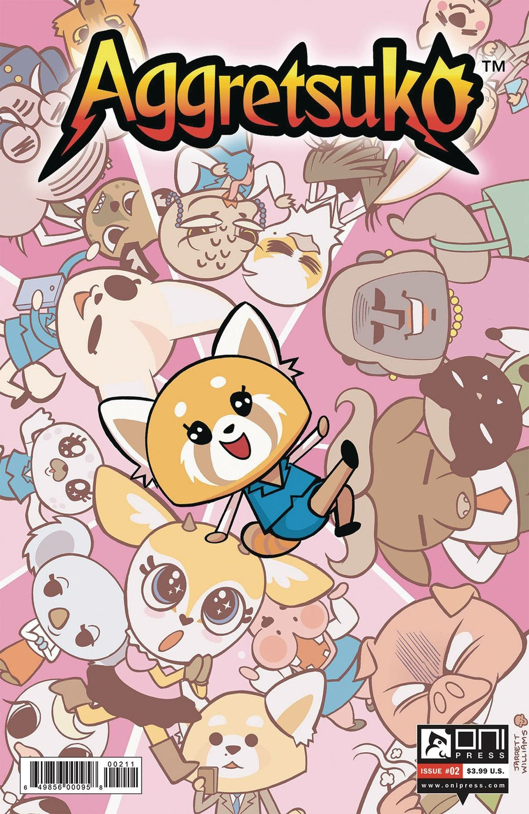 AGGRETSUKO #2 COVER A WILLIAMS ONI PRESS INC. NM 1ST PRINT 2020