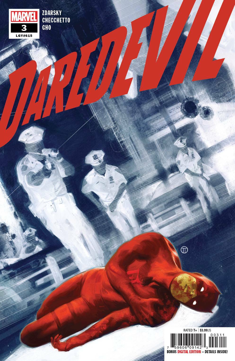 DAREDEVIL #3 MAIN COVER MARVEL NM 1ST PRINT 2019