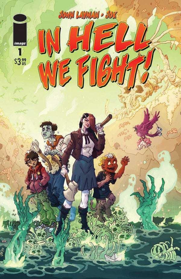 IN HELL WE FIGHT #1 NM 1ST PRINT MAIN COVER IMAGE COMICS 2023 JOHN LAYMAN