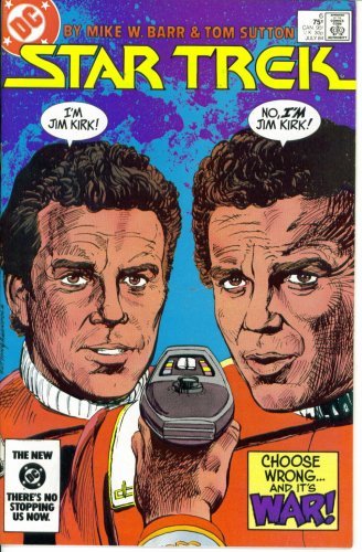 STAR TREK #6 : WHO IS ENIGMA? DC COMICS MIKE W. BARR AND TOM SUTTO NM 1ST PRINT