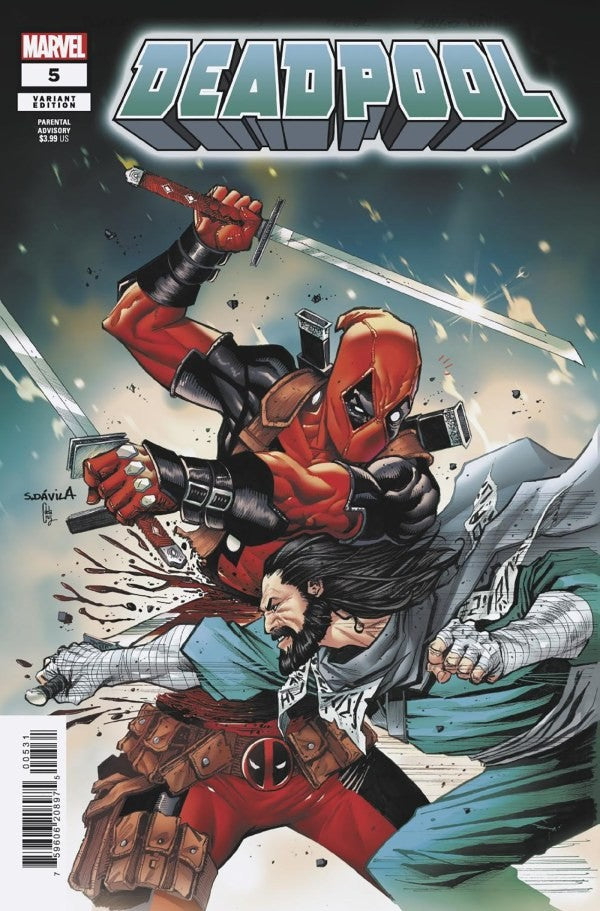 DEADPOOL #5 NM 1ST PRINT DAVILA VARIANT MARVEL COMICS 2024