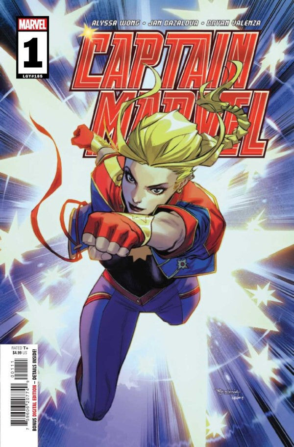 CAPTAIN MARVEL #1 NM 1ST PRINT MAIN COVER MARVEL COMICS 2023