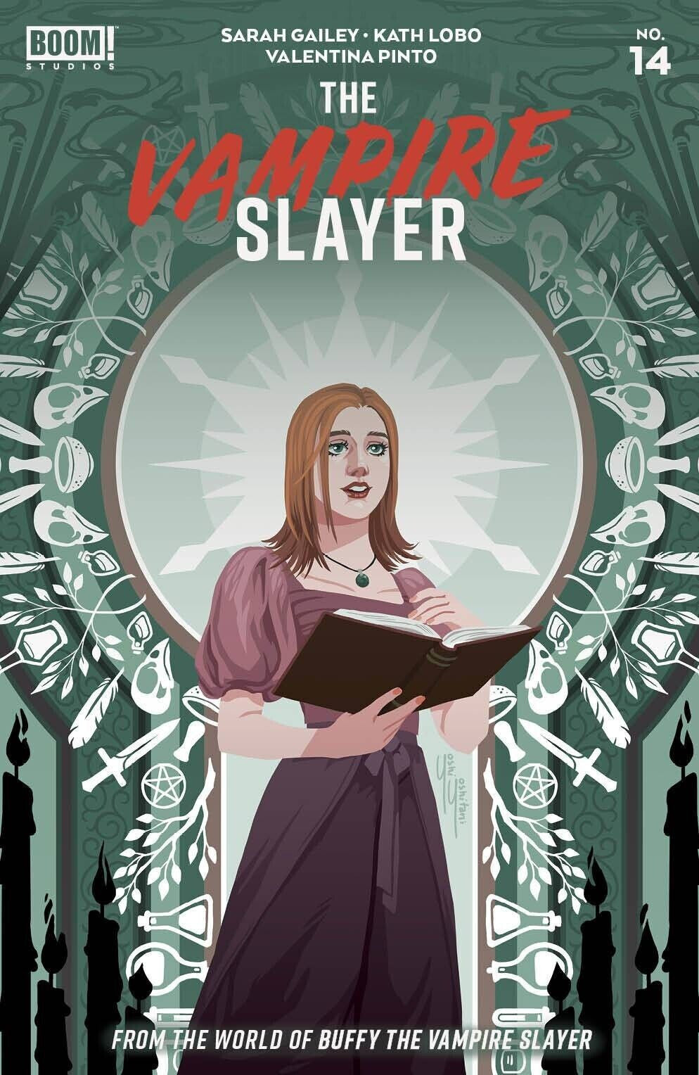 THE VAMPlRE SLAYER #14 YOSHITANI VARIANT BUFFY BOOM STUDIOS 2023 NM