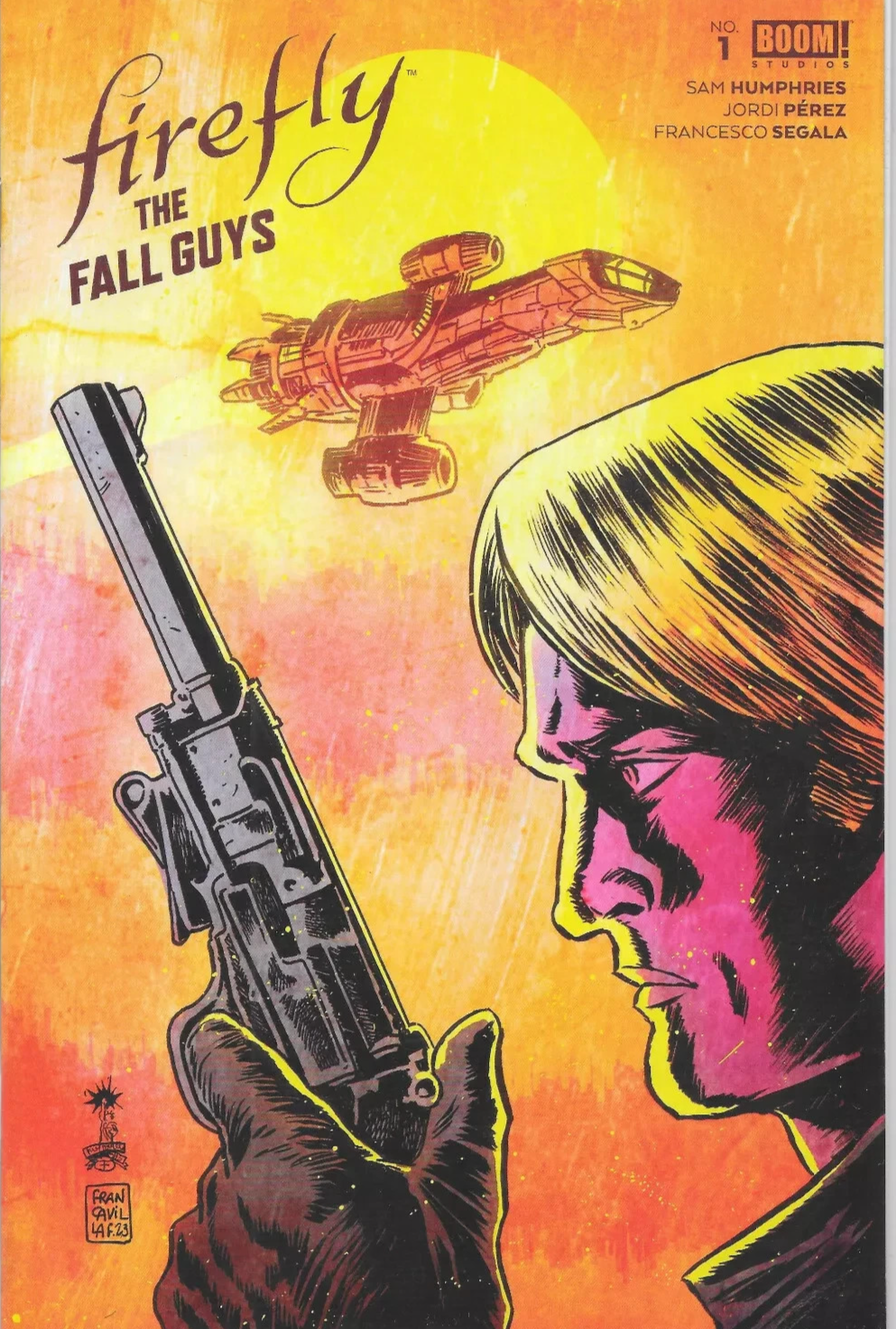 FIREFLY FALL GUYS #1 A FRANCESCO FRANCAVILLA MAIN COVER 1ST PRINT NM BOOM 2023