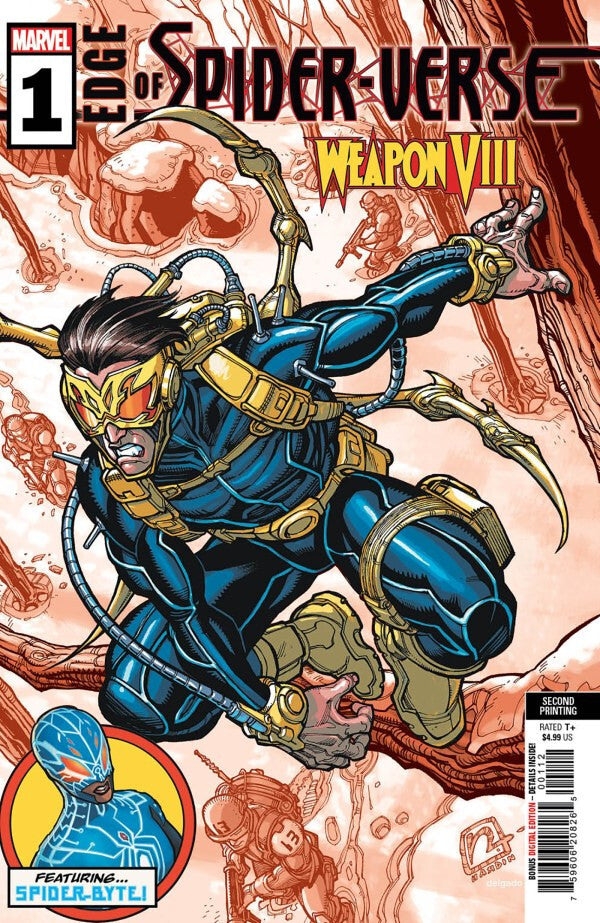 EDGE OF SPIDER-VERSE #1 NM 2ND PRINT MAIN COVER MARVEL COMICS 2024