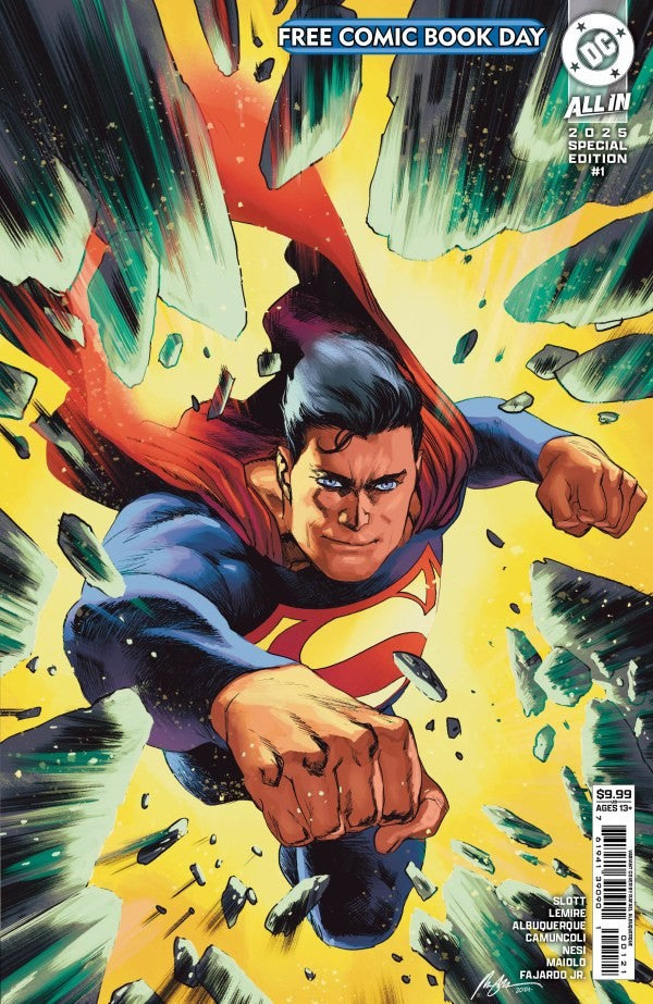 FCBD DC ALL IN SPECIAL #1 NM 1ST PRINT FOIL VARIANT DC COMICS 2025