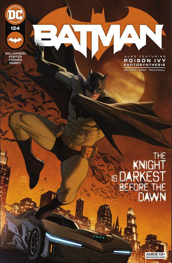 BATMAN #124 MAIN COVER A MOLINA POISON IVY DC COMICS 2022