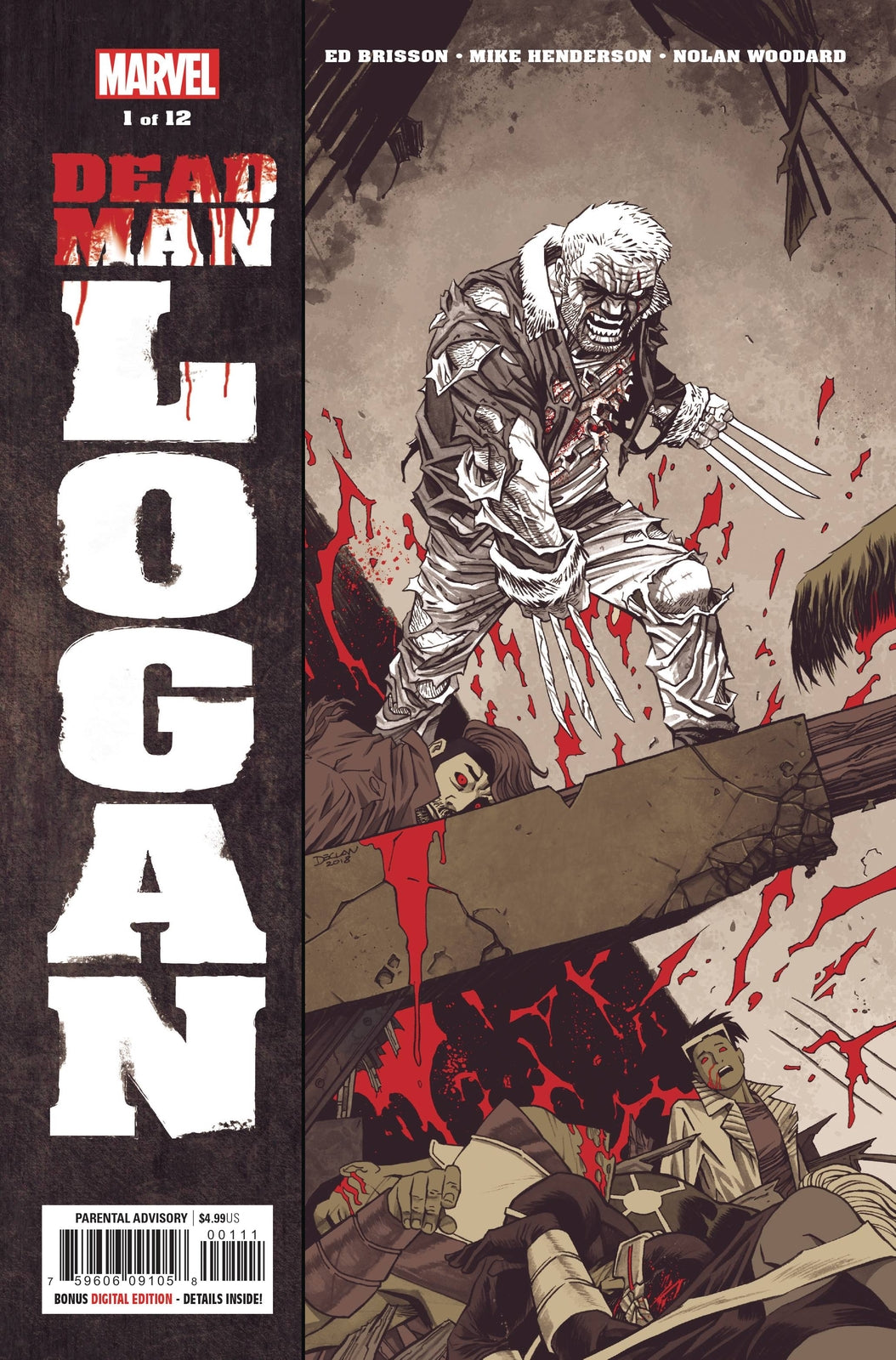DEAD MAN LOGAN #1 (OF 12) MARVEL NM 1ST PRINT 2018