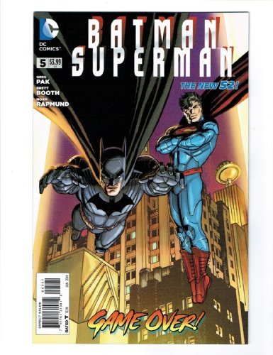 BATMAN SUPERMAN #5 GREG PAK BRETT BOOTH 1:25 VARIANT DC NM 1st PRINT