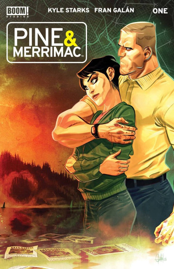 PINE AND MERRIMAC #1 MAIN COVER NM 1ST PRINT BOOM! STUDIOS 2024