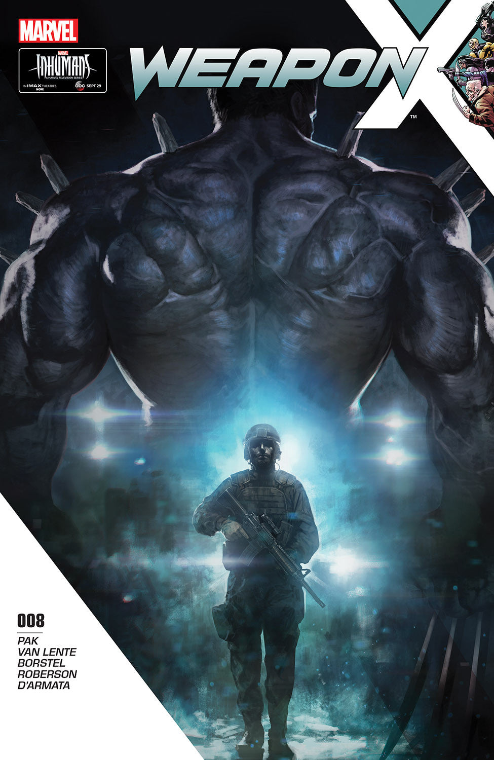 WEAPON X #8 LEGACY MARVEL COMICS NM-