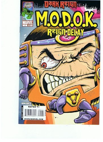 DARK REIGN M.O.D.O.K. REIGN DELAY DUNLAVEY NM 1ST PRINT