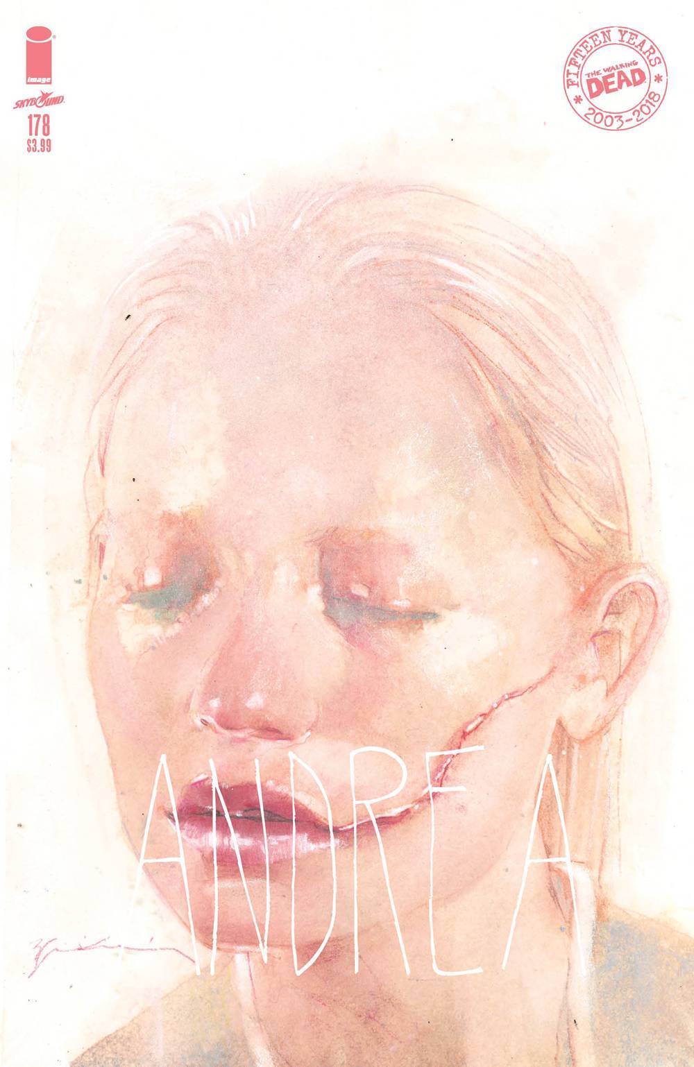 WALKING DEAD #178 COVER B SIENKIEWICZ IMAGE NM