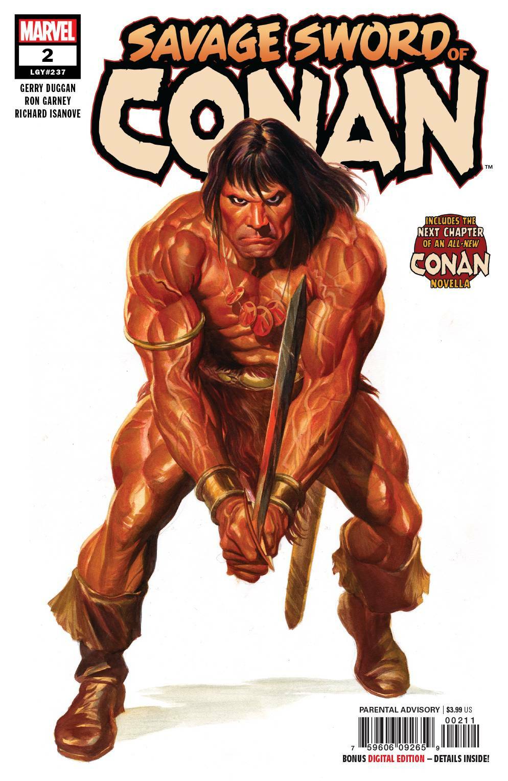 SAVAGE SWORD OF CONAN #2 MARVEL NM 1ST PRINT 2019