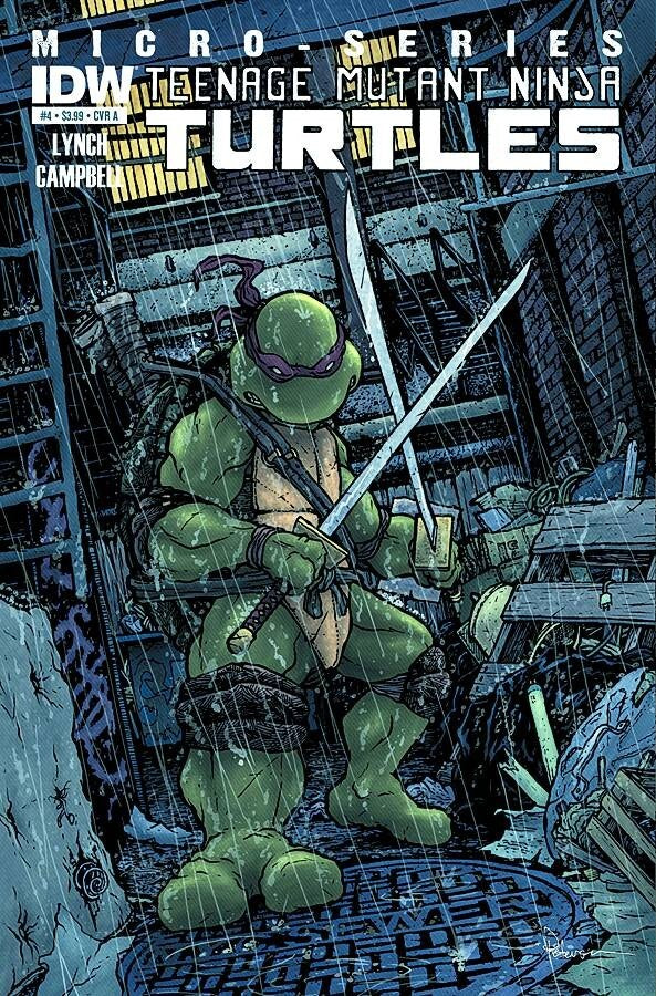 Teenage Mutant Ninja Turtles Micro Series #4 - Leonardo NM 1st PRINT