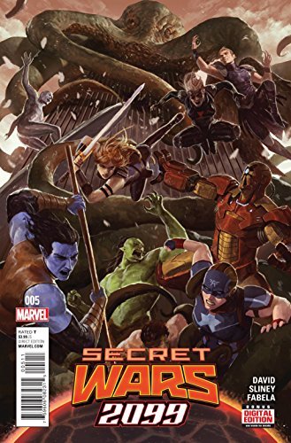 SECRET WARS 2099 #5 NM 1ST PRINT