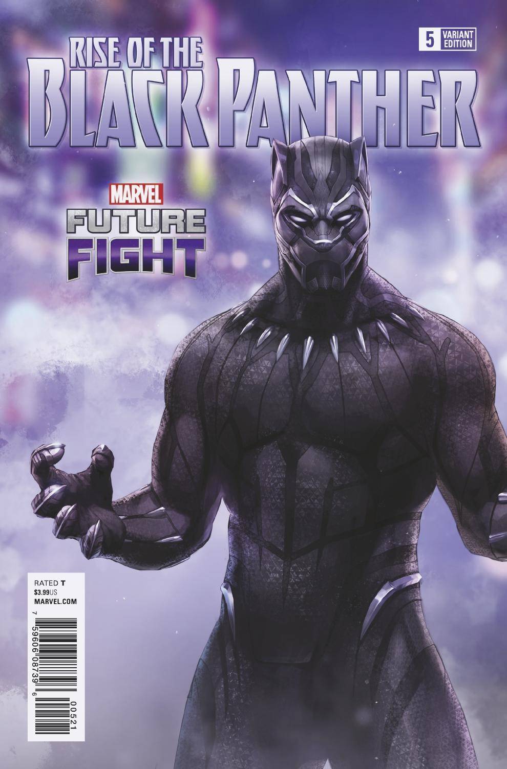 RISE OF BLACK PANTHER #5 OF 6 GAME VARIANT LEGACY MARVEL COMICS NM