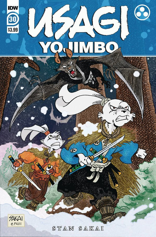 USAGI YOJIMBO #30 MAIN COVER NM 1ST PRINT IDW PUBLISHING 2022