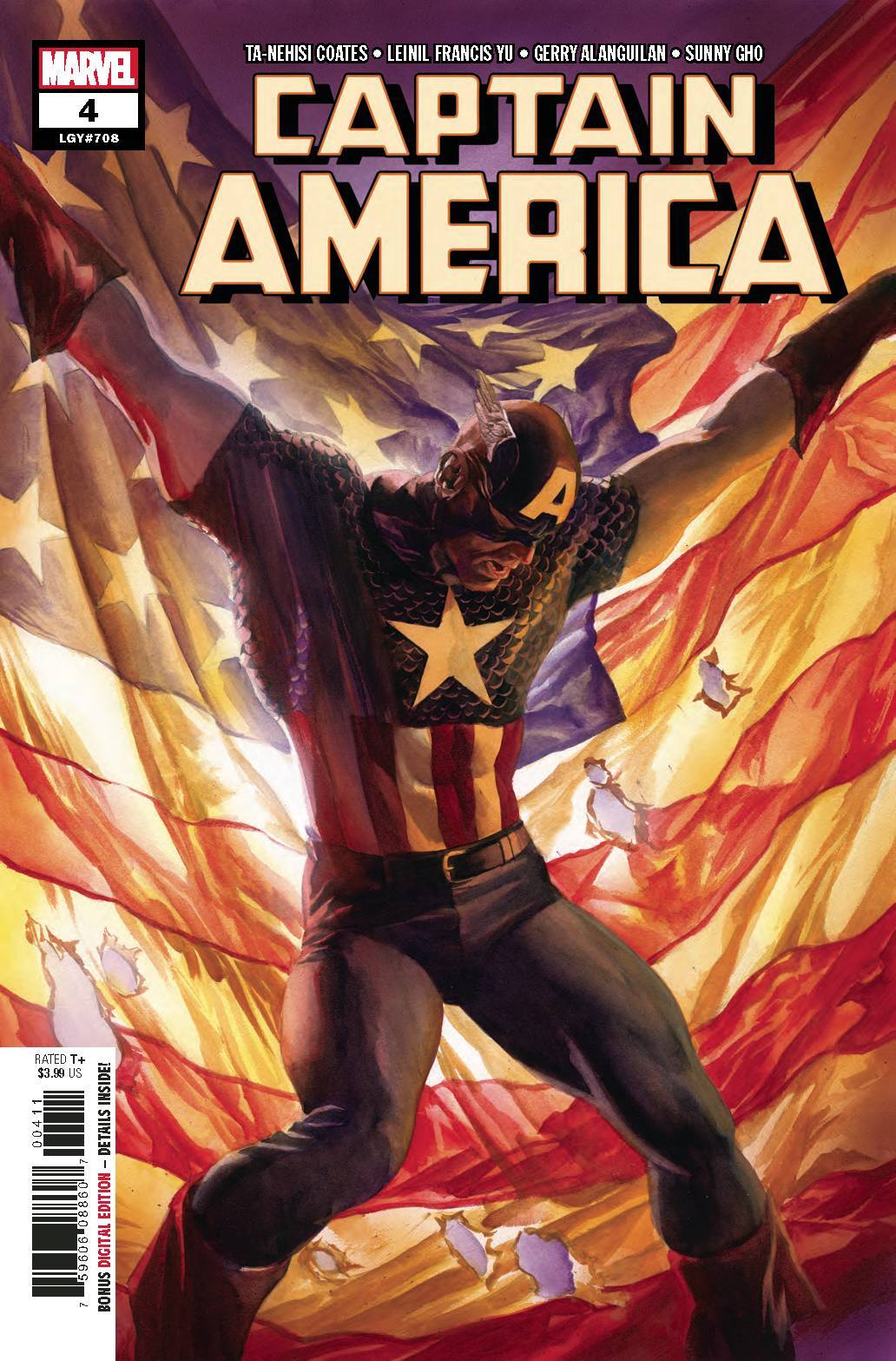 CAPTAIN AMERICA #4 MARVEL NM