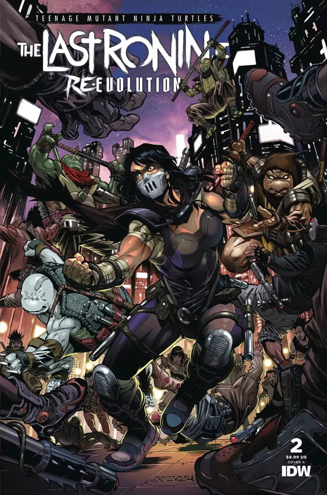 TMNT THE LAST RONIN II RE-EVOLUTION #2 COVER A 2024 NM