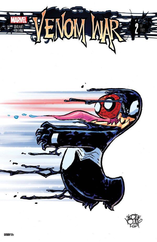 VENOM WAR #2 SKOTTIE YOUNG VARIANT NM 1ST PRINT MARVEL COMICS 2024