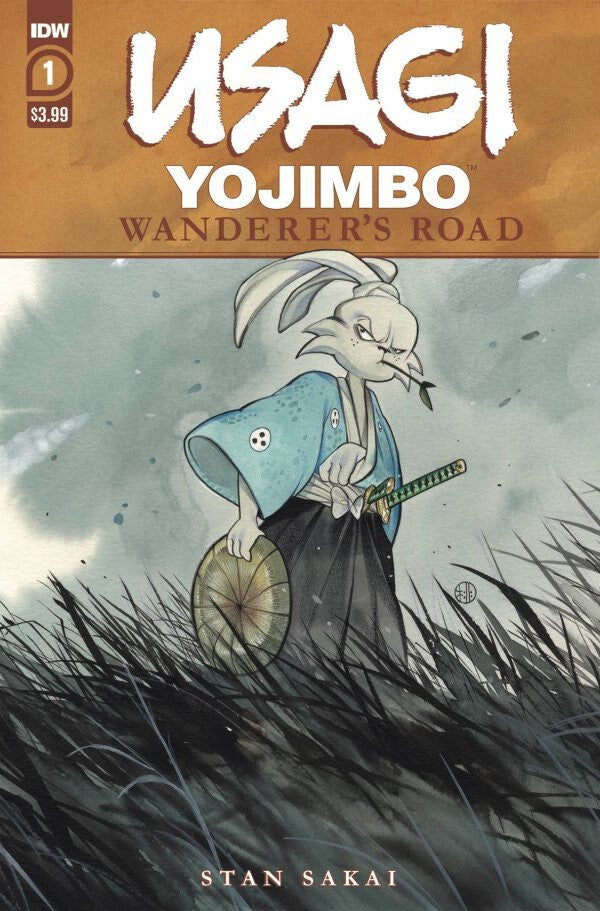 USAGI YOJIMBO WANDERER'S ROAD #1 MAIN COVER NM 1ST PRINT IDW PUBLISHING 2020
