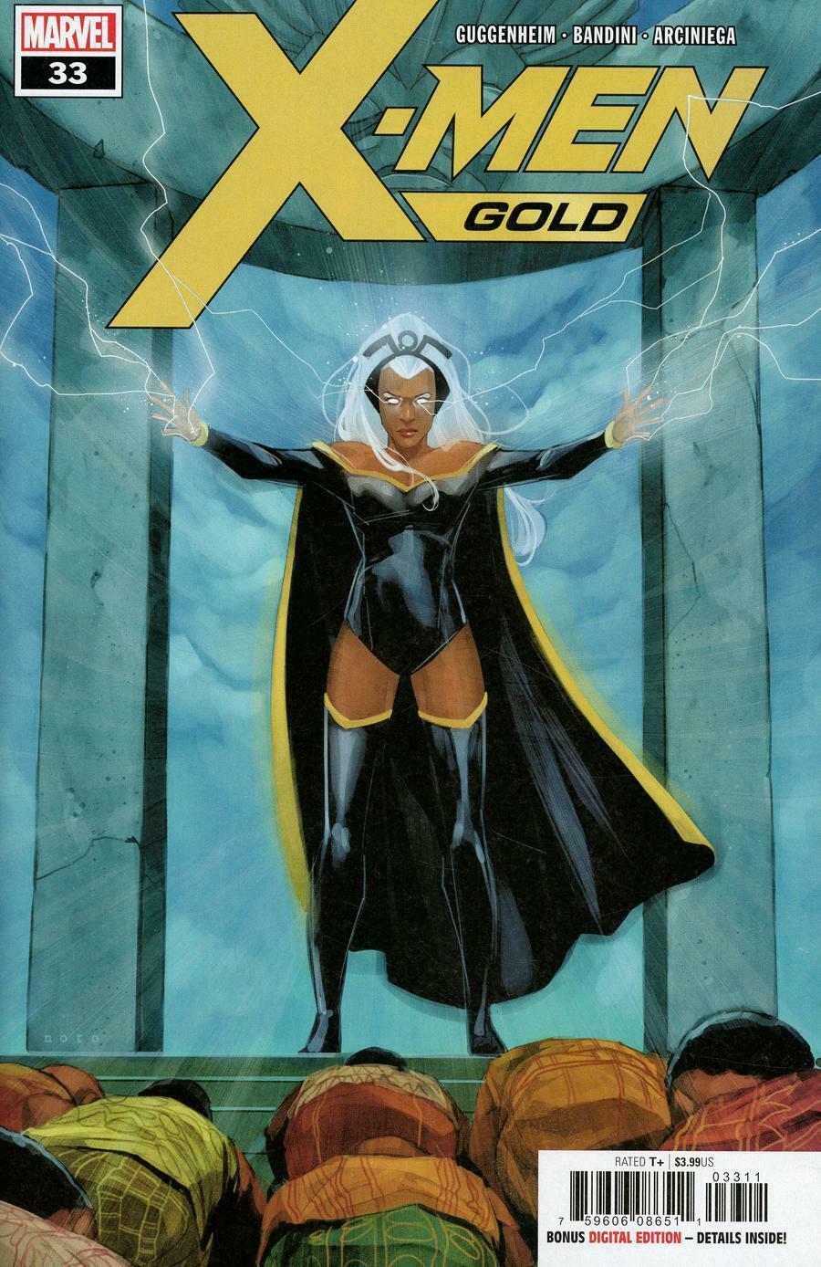 X-MEN GOLD #33 STORM MAIN COVER NM MARVEL 2018 1st PRINT