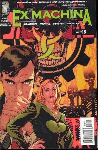 EX MACHINA #18 BRIAN VAUGHAN NM 1ST PRINT