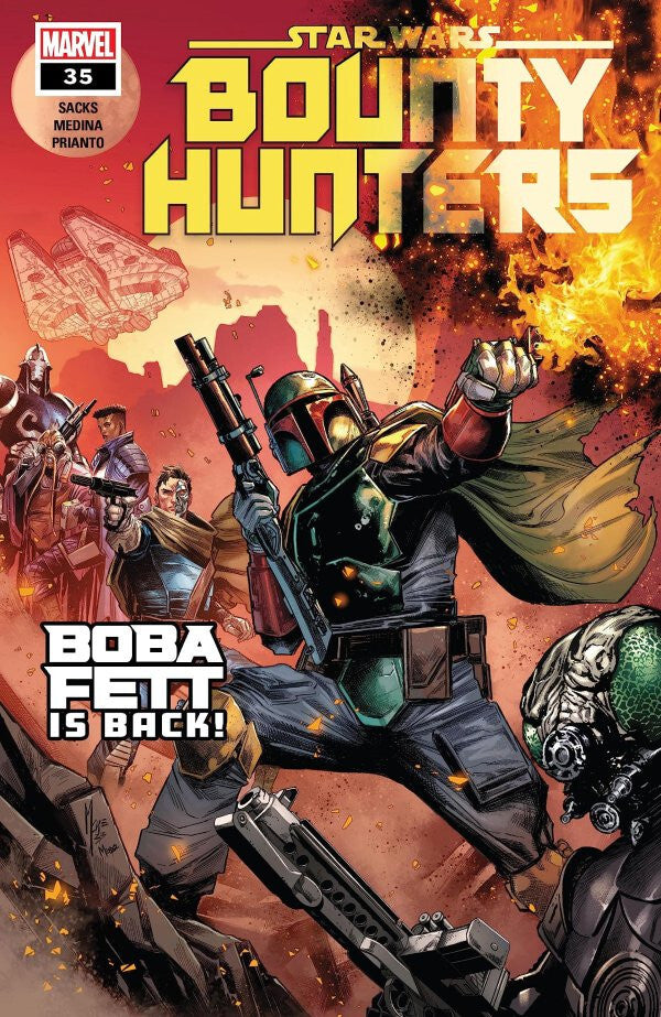 STAR WARS BOUNTY HUNTERS #35 MAIN COVER NM 1ST PRINT MARVEL COMICS 2023