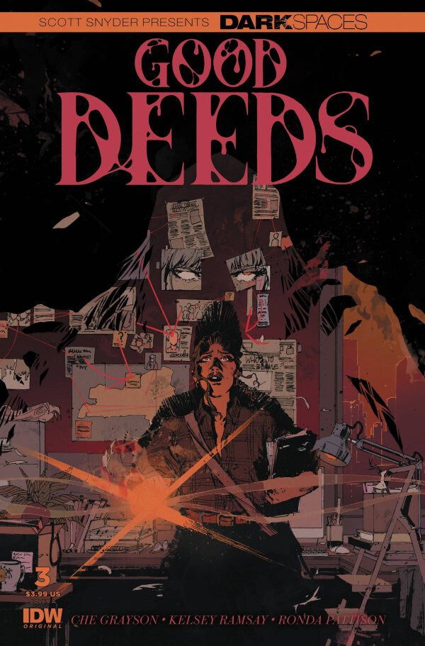 DARK SPACES GOOD DEEDS #3 NM 1ST PRINT MAIN COVER IDW PUBLISHING 2023