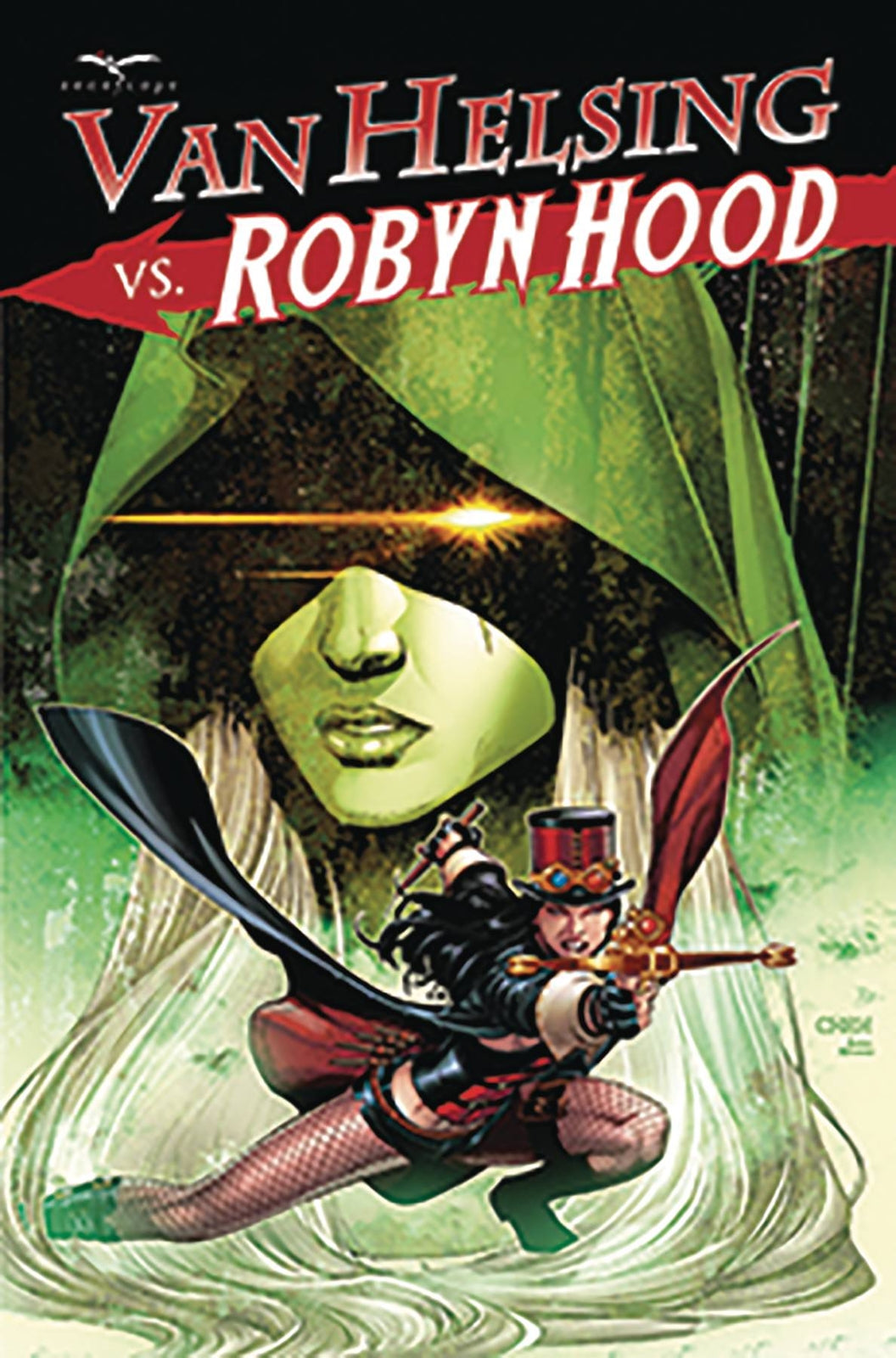 VAN HELSING VS ROBYN HOOD #3 OF 4 COVER A CHEN ZENESCOPE NM
