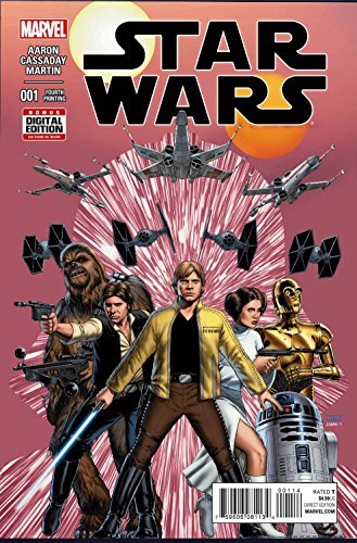 STAR WARS #1 CASSADAY 4TH PTG VAR NM 4TH