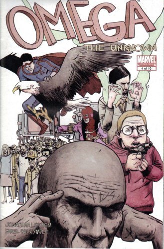 OMEGA THE UNKNOWN #4 NM 1ST PRINT