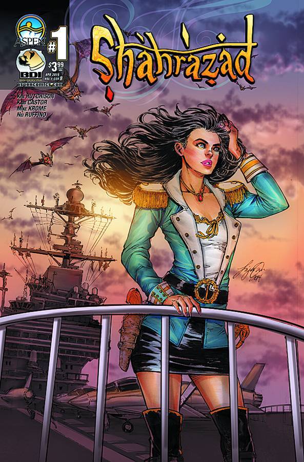 SHAHRAZAD #1 DIRECT MARKET COVER B NM 1ST PRINT