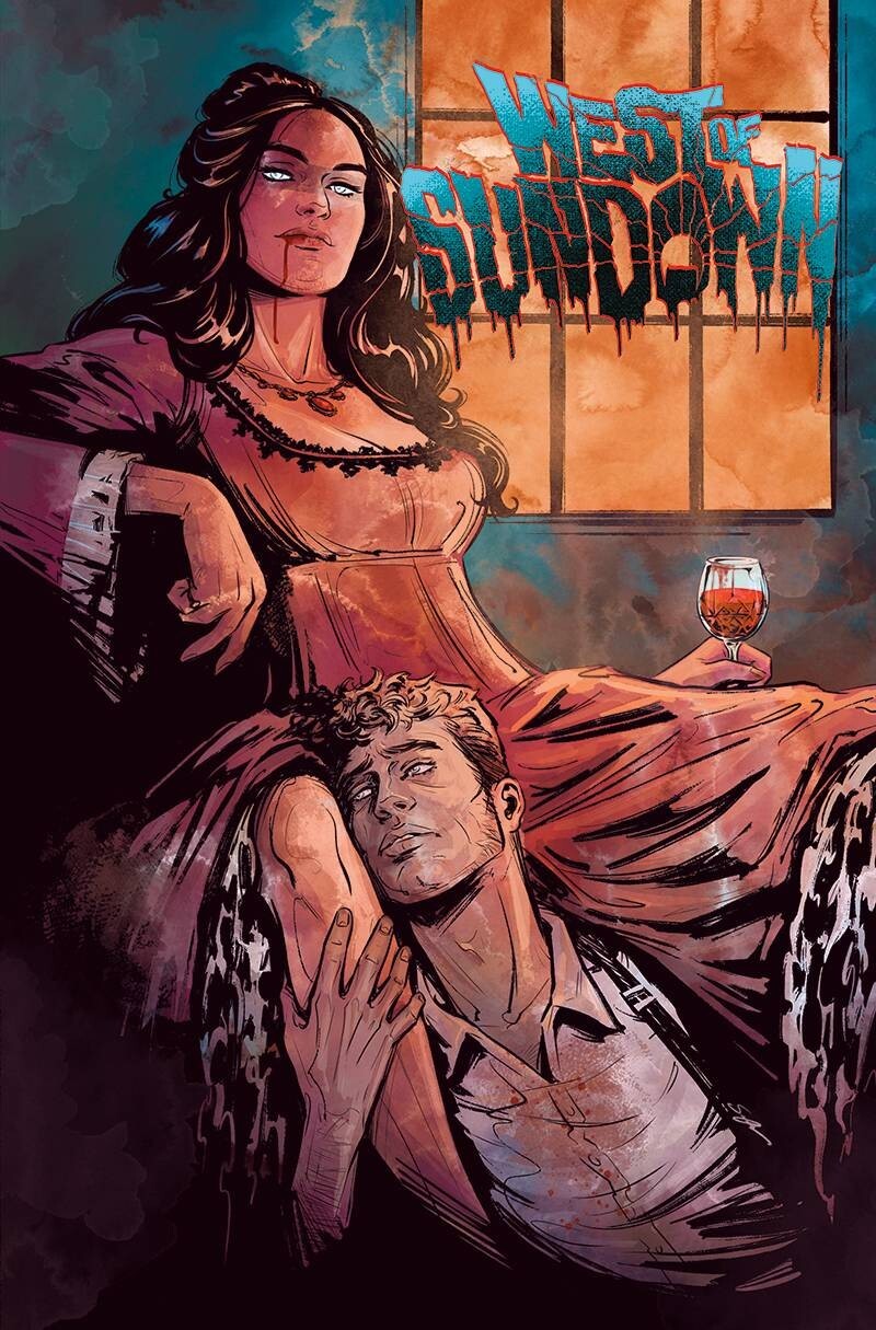 WEST OF SUNDOWN #2 COVER D PATRIDGE 1:10 VARIANT 2021 VAULT COMICS NM