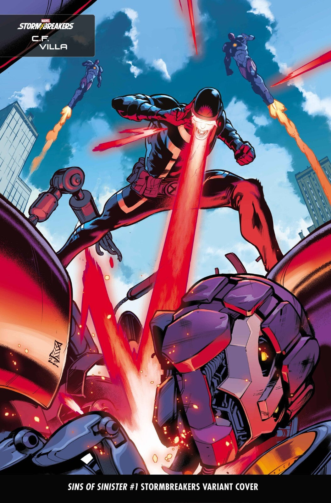 SINS OF SINISTER #1 CASSARA HOMAGE VARIANT MARVEL COMICS VFN/NM 2023