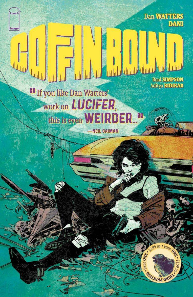 COFFIN BOUND #1 3RD PRINT IMAGE NM 1ST PRINT 2019
