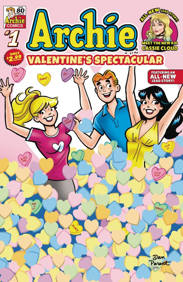 ARCHIE'S VALENTINE'S SPECTACULAR #1 MAIN COVER NM 1ST PRINT ARCHIE COMICS 2023
