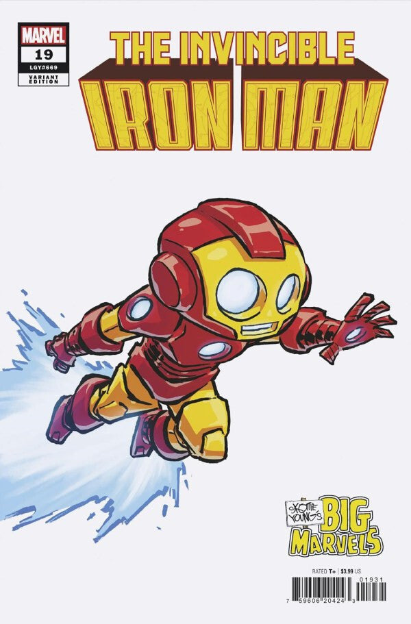 INVINCIBLE IRON MAN #19 NM 1ST PRINT SKOTTIE YOUNG COVER MARVEL COMICS 2024