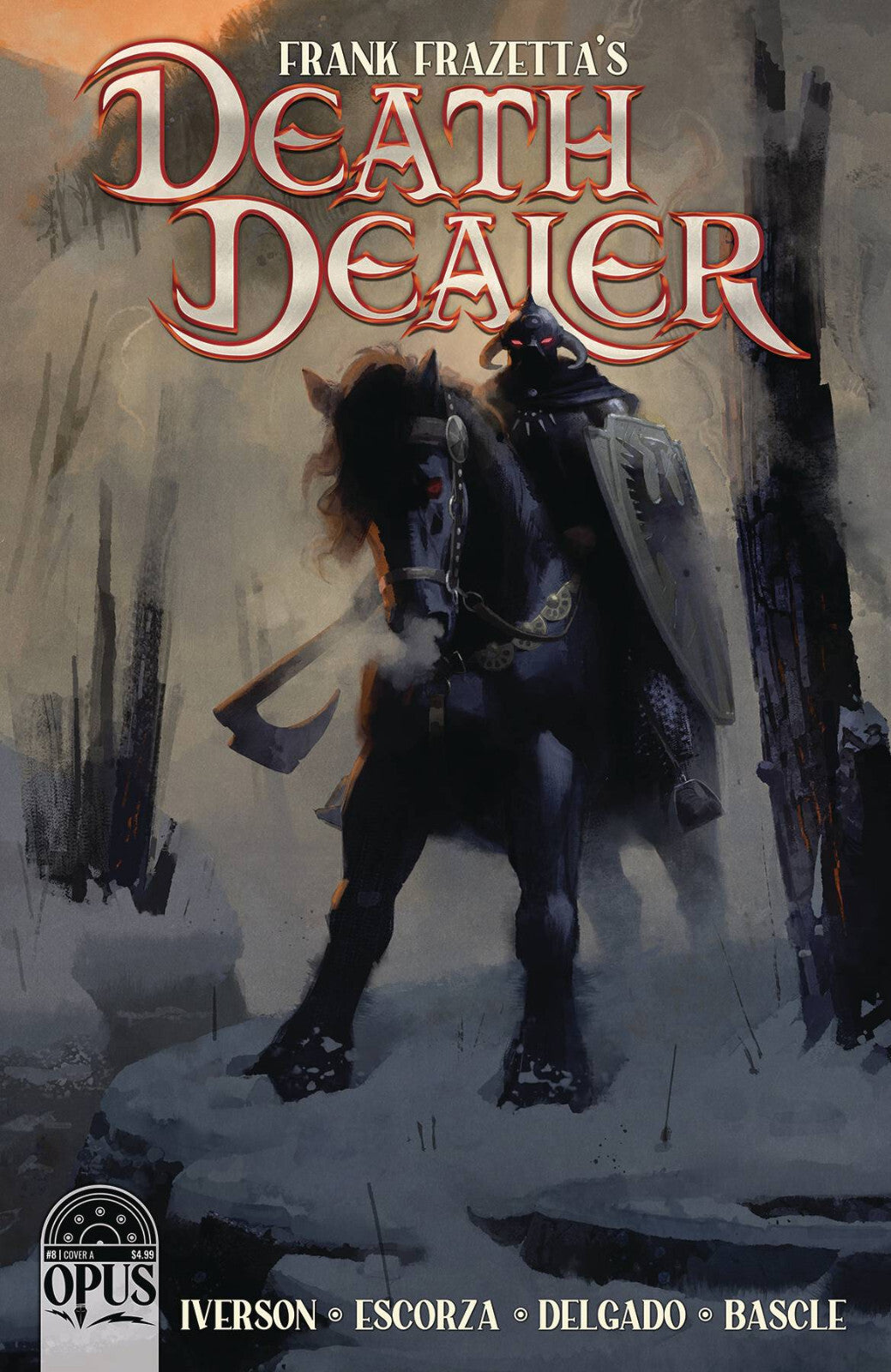 FRANK FRAZETTA DEATH DEALER #8 NM 1ST PRINT OPUS COMICS 2022