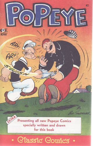 CLASSIC POPEYE: ONGOING #2 - IDW BUD SAGENDORF IDW NM 1st PRINT
