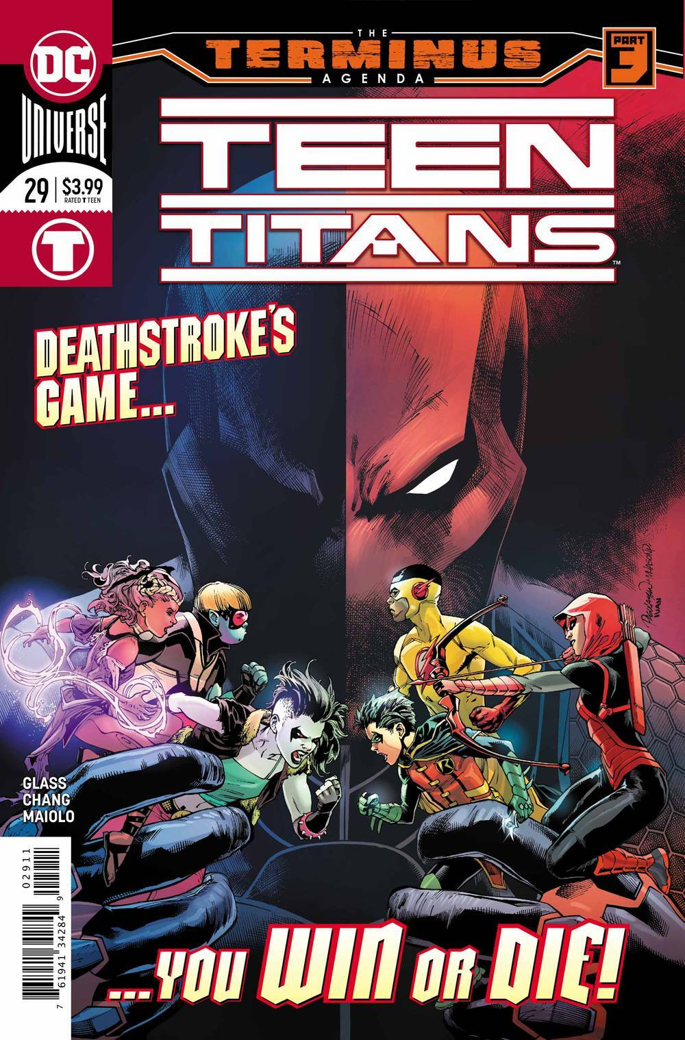 TEEN TITANS #29 TERMINUS AGENDA MAIN COVER DC COMICS NM 1ST PRINT 2019