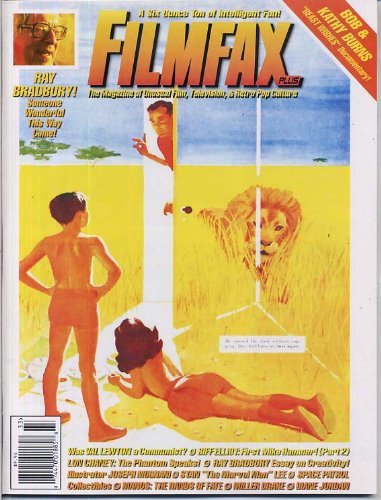 FILMFAX MAGAZINE 133 RAY BRADBURY STAN LEE VAL LEWTON DIANE JORDON NM 1ST PRINT